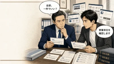 複数URL・複数アカウントを運営する場合の届出｜ホームページ単位の確認と変更手続